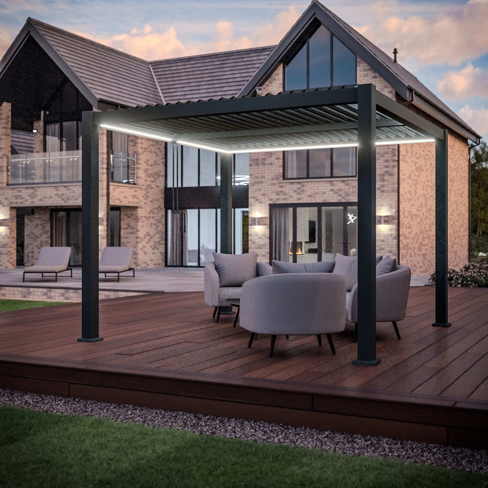 Como-3m-x-3m-Aluminium-Metal-Outdoor-Garden-Pergola-2-6