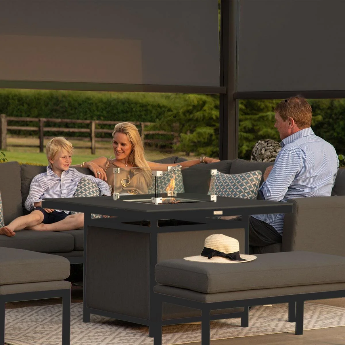 Como-4m-x-4m-Aluminium-Metal-Outdoor-Garden-Pergola-12