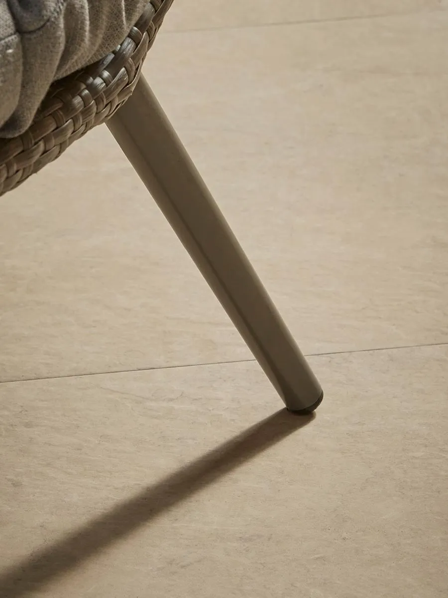 Indoor Outdoor Double Seated Occasional Chair-2