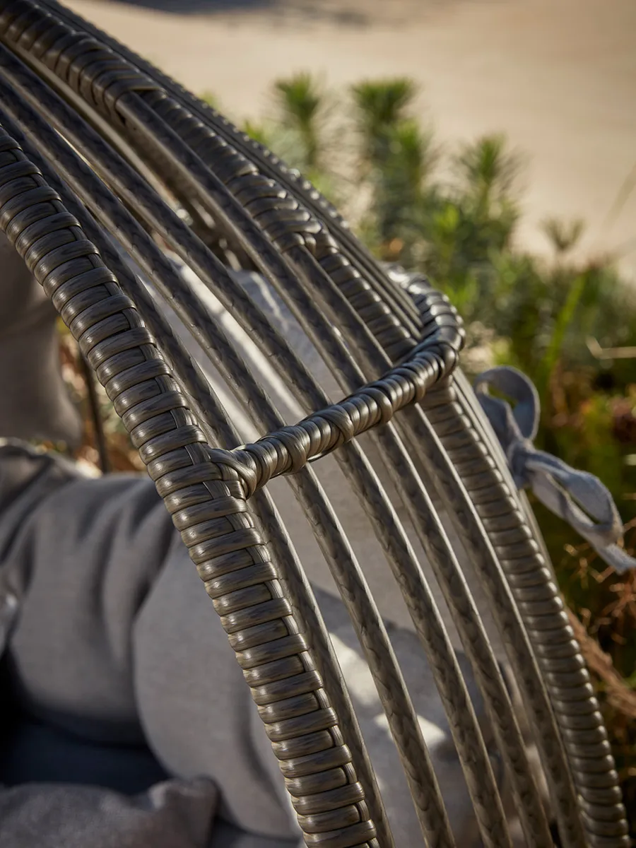 Indoor Outdoor Teardrop Occasional Chair - Double-3